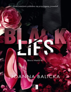 Black lies Polish Edition Joanna Balicka Kitap Kapağı