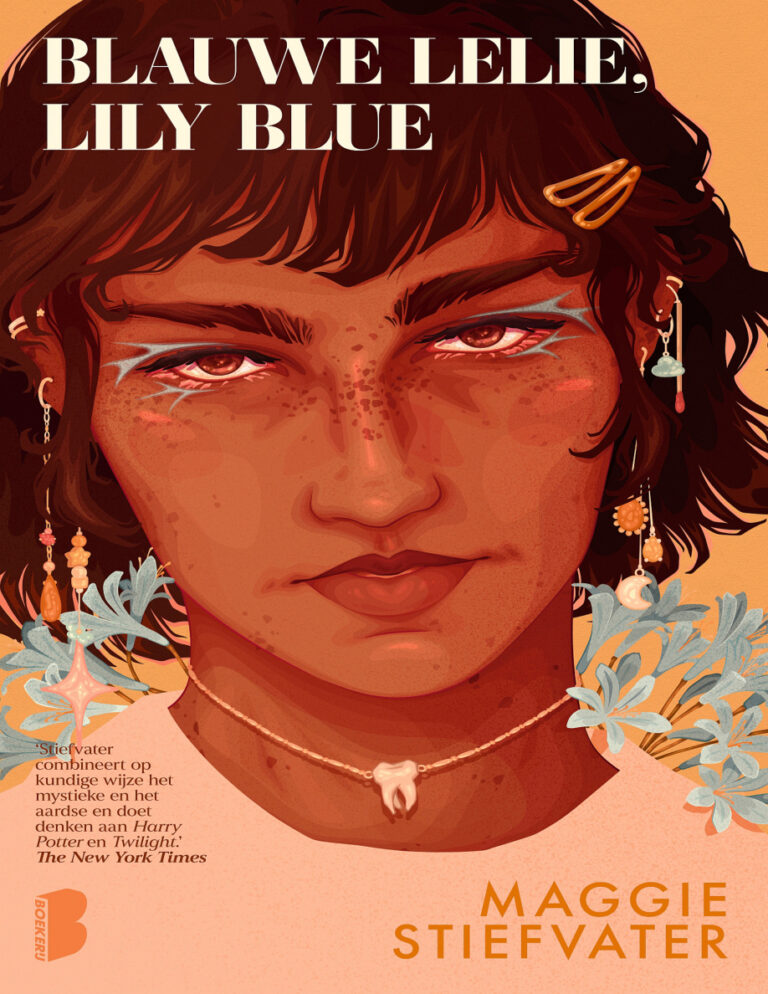 Blauwe lelie Lily Blue Dutch Edition Maggie stiefvater Kitap Kapağı