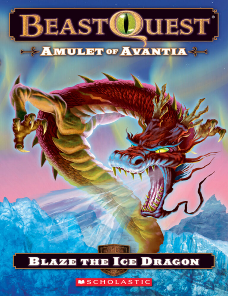 Blaze The Ice Dragon Adam Blade Kitap Kapağı