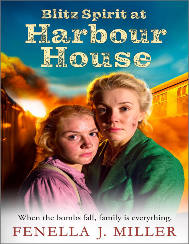 Blitz Spirit at Harbour House Fenella J Miller Kitap Kapağı
