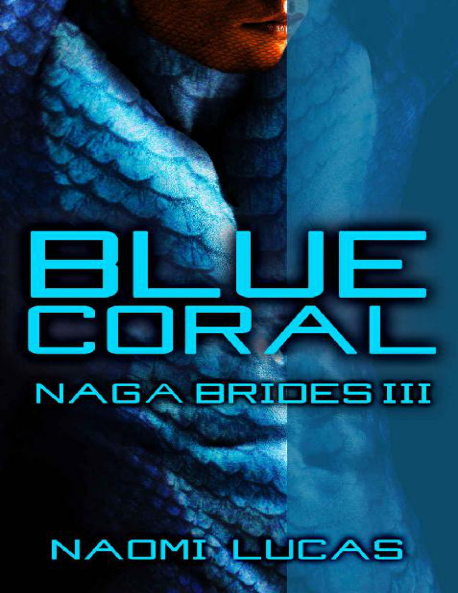 Blue Coral Naga Brides book 3 Naomi Lucas Kitap Kapağı