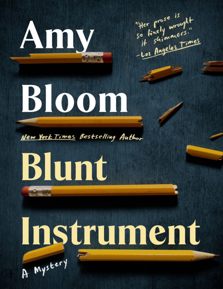 Blunt Instrument Amy Bloom Kitap Kapağı