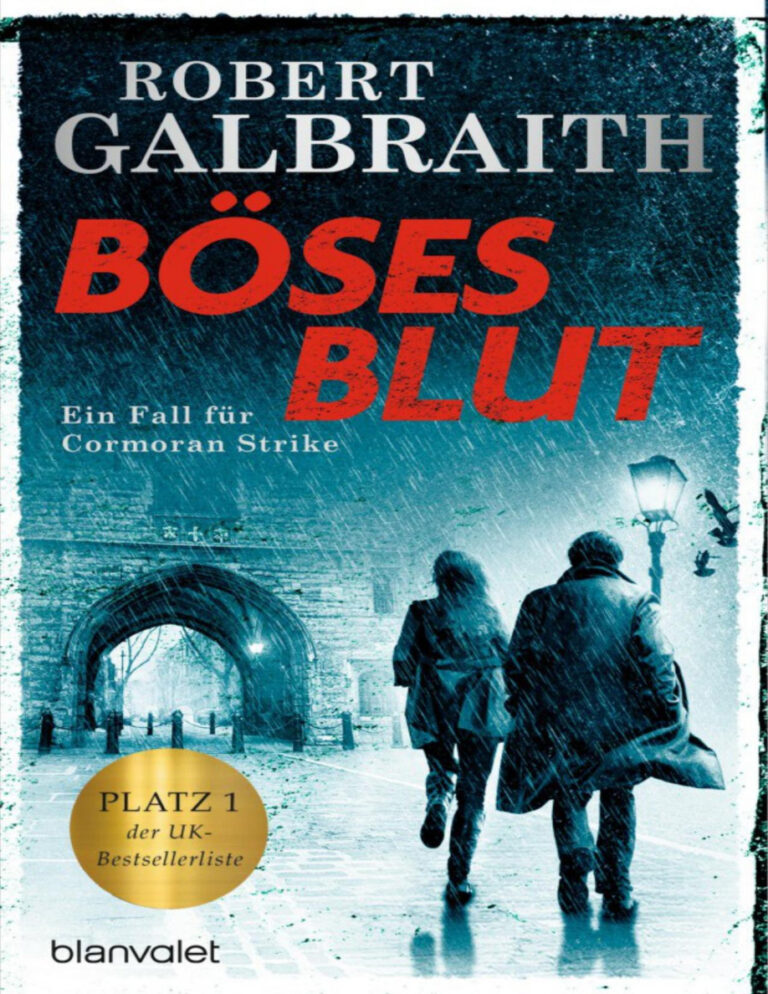 Boses Blut German Edition Robert Galbraith Kitap Kapağı