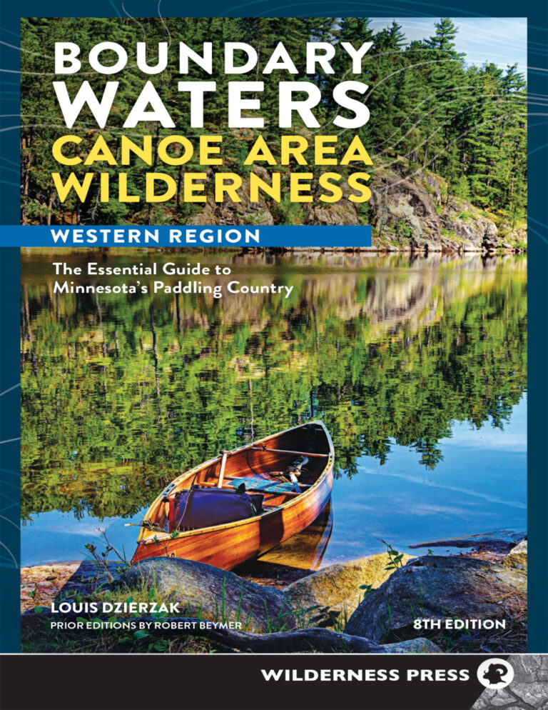Boundary Waters Canoe Area Wilderness Louis Dzierzak Kitap Kapağı
