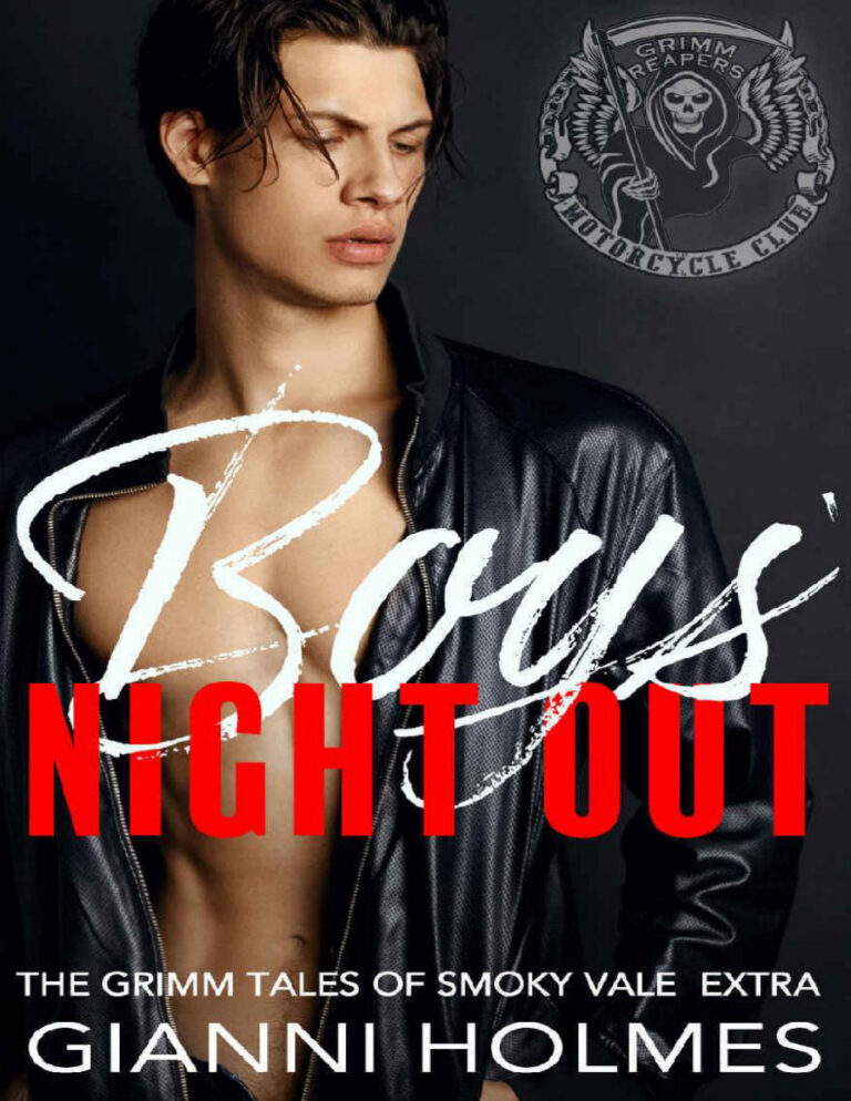 Boys night out Gianni Holmes Kitap Kapağı