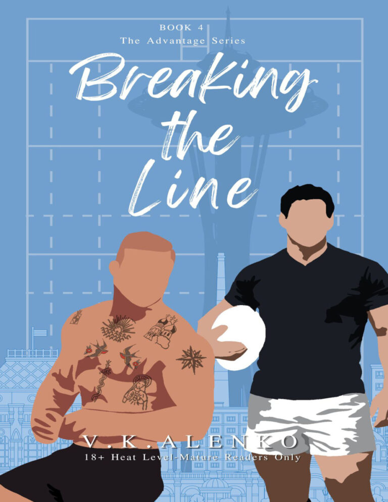 Breaking the line Vk alenko Kitap Kapağı