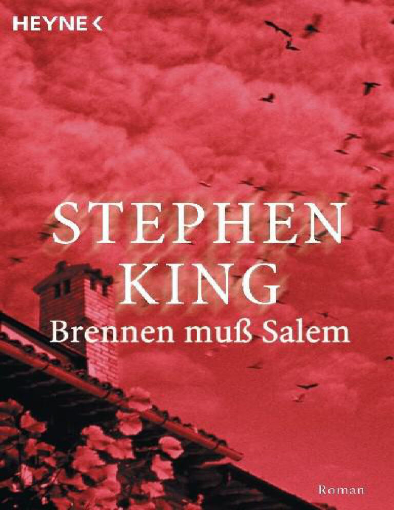 Brennen muss Salem Stephen King Kitap Kapağı