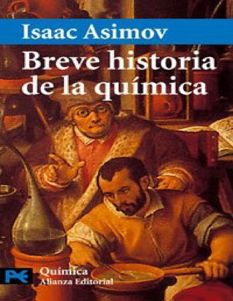 Breve historia de la quimica Spanish Asimov Isaac Kitap Kapağı