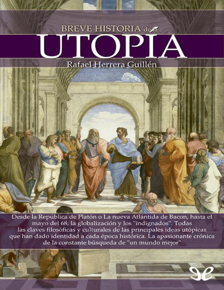 Breve historia de la utopia spanish Edition Rafael Herrera Guillen Kitap Kapağı