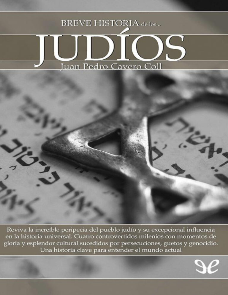 Breve historia de los judios Juan Pedro Cavero Coll Kitap Kapağı