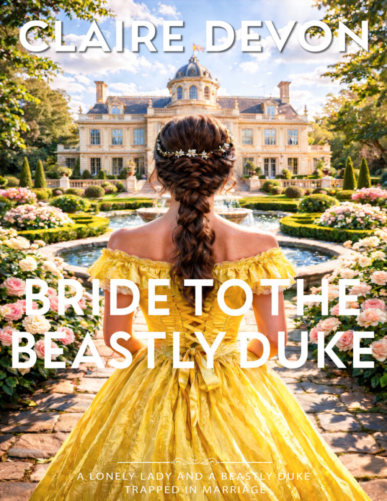 Bride to the Beastly Duke Claire devon Kitap Kapağı