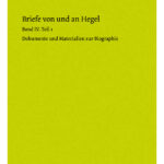 Briefe von und an Hegel German Edition Georg Wilhelm Friedrich Hegel Kitap Kapağı