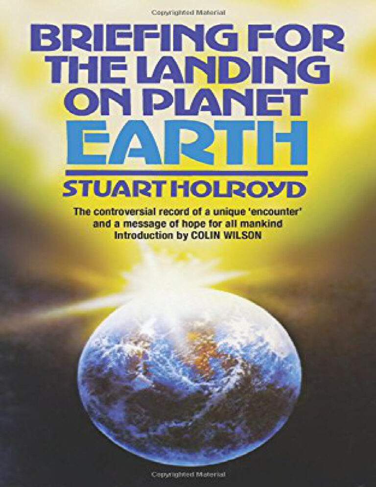 Briefing for the Landing on Planet Earth Stuart Holroyd Kitap Kapağı