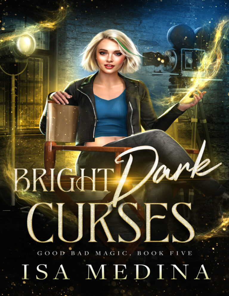 Bright Dark Curses Isa Medina Kitap Kapağı