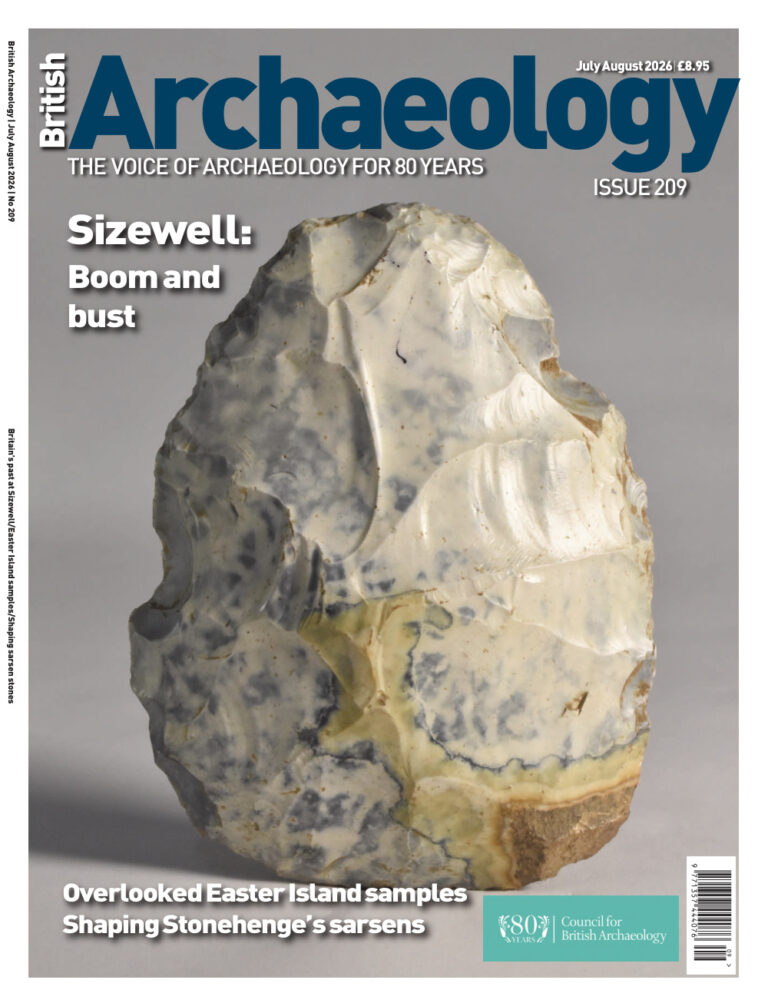 British Archaeology Issue 209 JulyAugust 2026 British Archaeology Kitap Kapağı