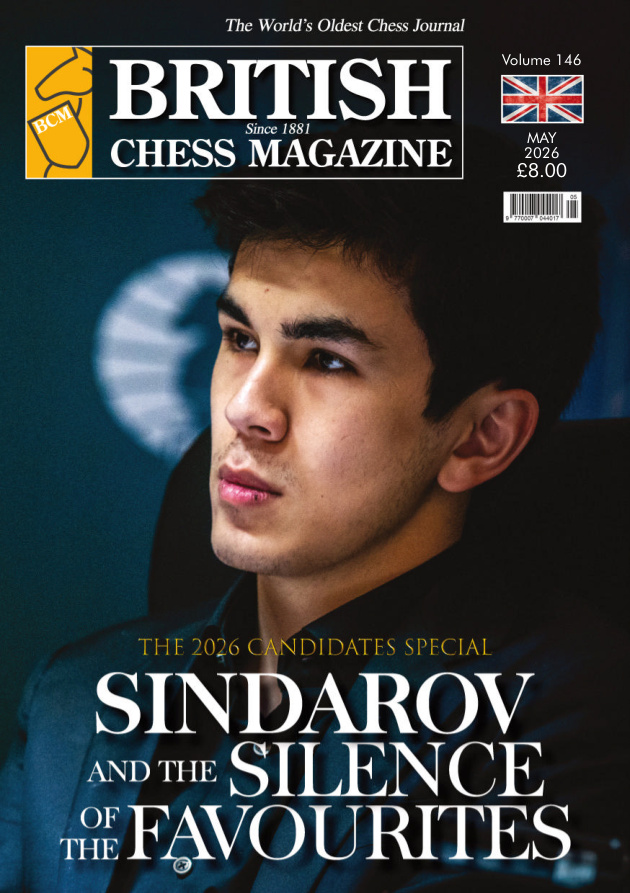 British Chess Magazine Vol 146 May 2026 British Chess Magazine Kitap Kapağı
