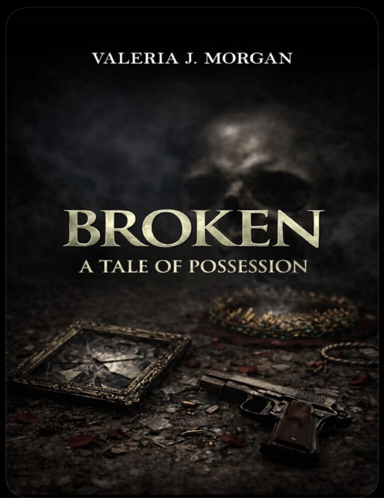 Broken a tale of possession Valeria J Morgan Kitap Kapağı