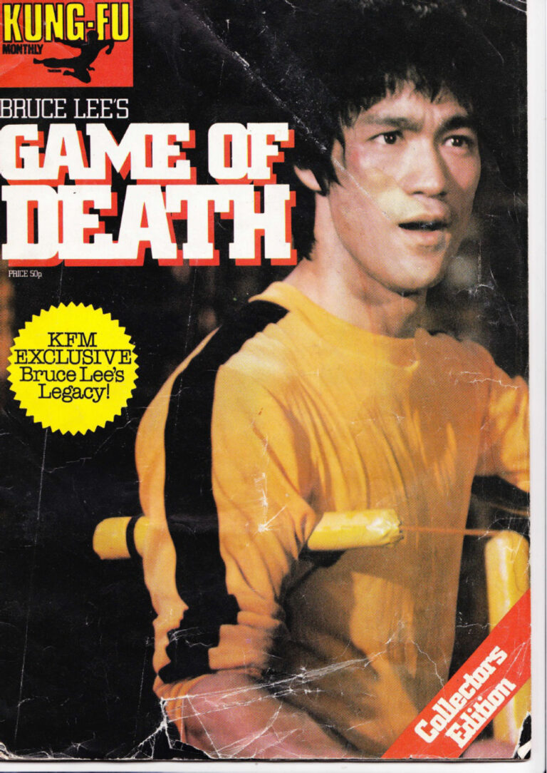 Bruce Lee Game of Death Ricky Baker Kitap Kapağı