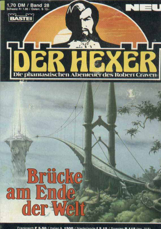 Bruecke am Ende der Welt Der Hexer 28 Kitap Kapağı