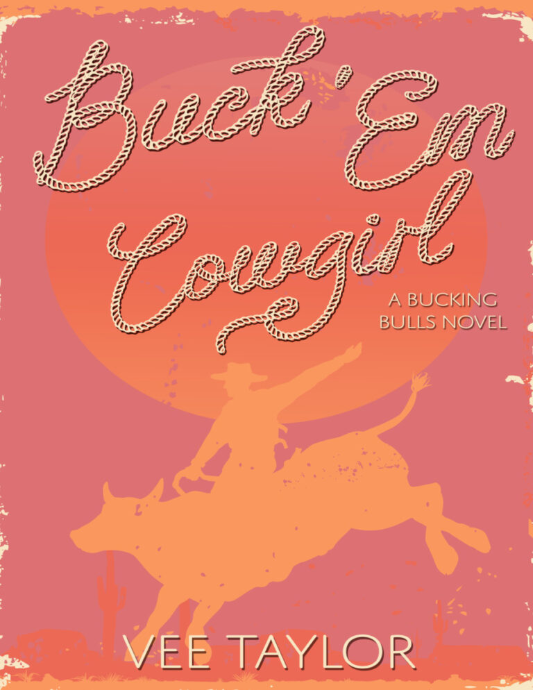 Buck Em Cowgirl Vee Taylor Kitap Kapağı