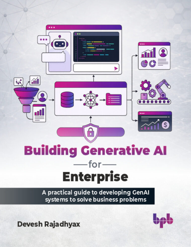 Building Generative AI for Enterprise Devesh Rajadhyax Kitap Kapağı