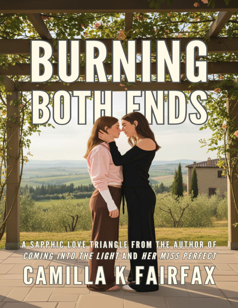 Burning Both Ends Camilla K Fairfax Kitap Kapağı