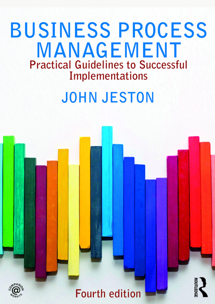 Business Process Management John Jeston Kitap Kapağı