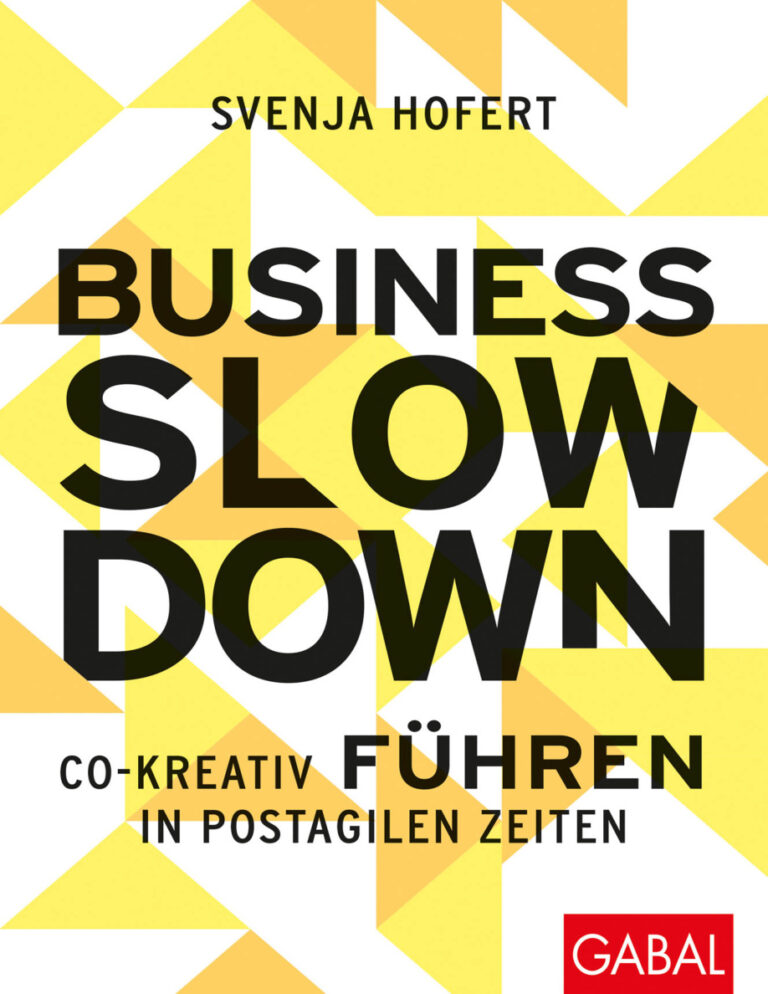 Business Slowdown German Edition Svenja Hofert Kitap Kapağı