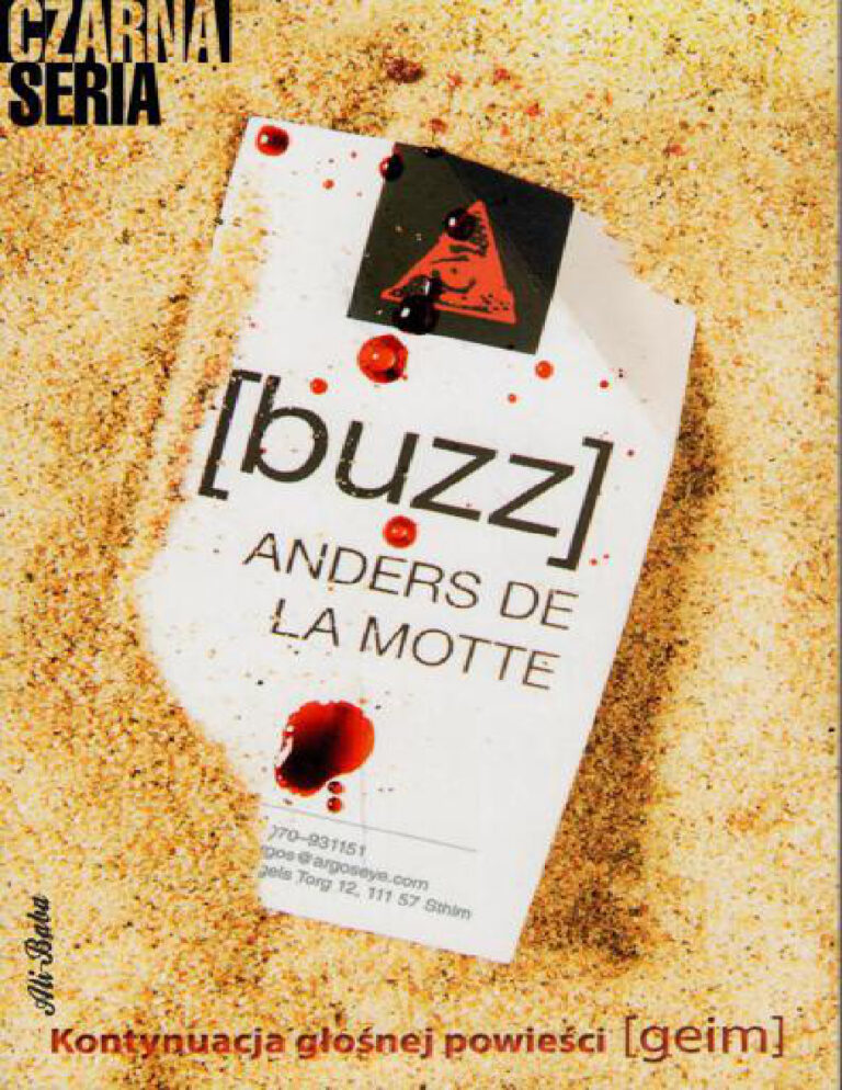 Buzz Polish Edition anders de la motte Kitap Kapağı