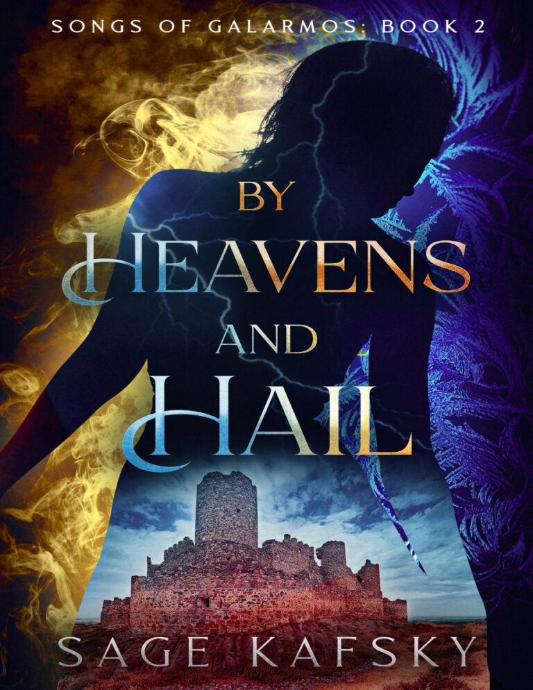 By heaven and hail Sage Kafsky Kitap Kapağı