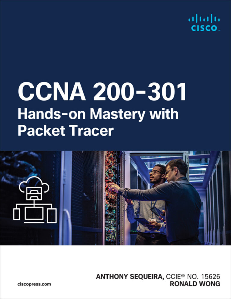 CCNA 200 301 Hands on Mastery with Packet Anthony Sequeira Kitap Kapağı
