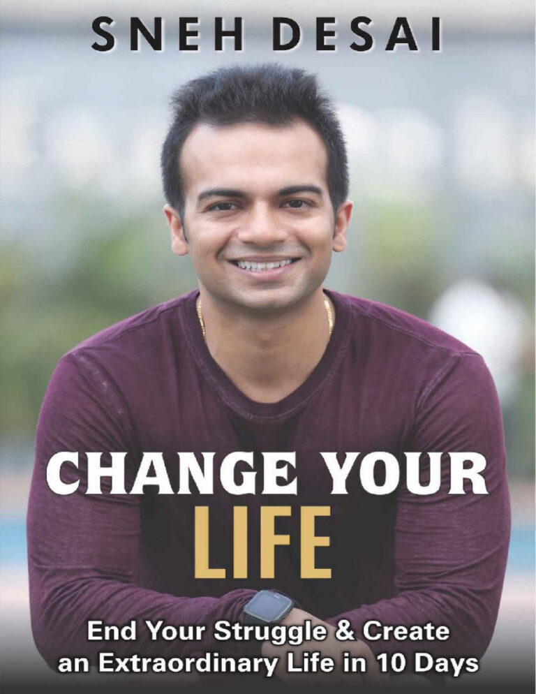 CHANGE YOUR LIFE Sneh desai Kitap Kapağı