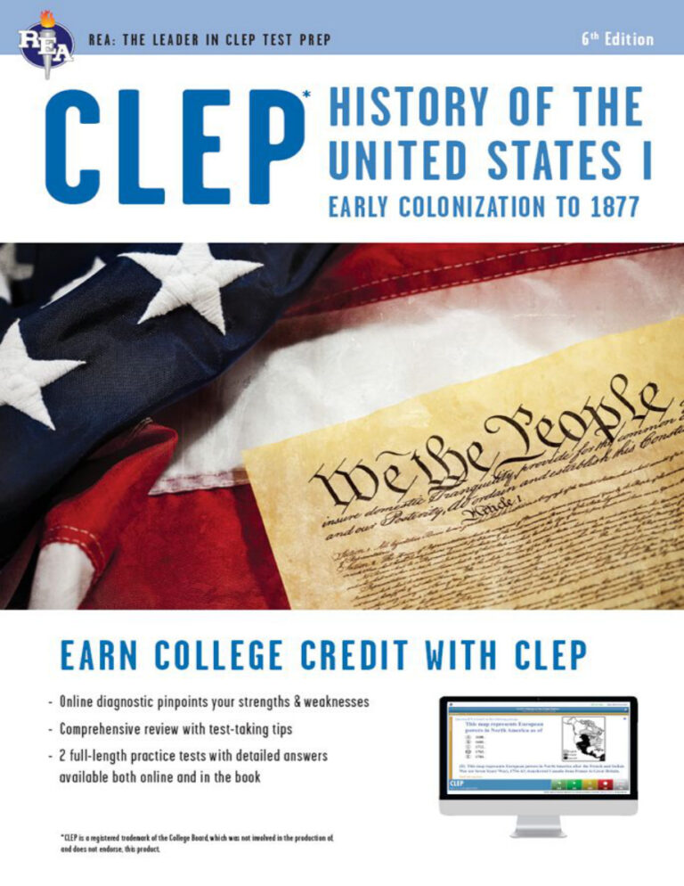 CLEP History of the United States I Research Kitap Kapağı