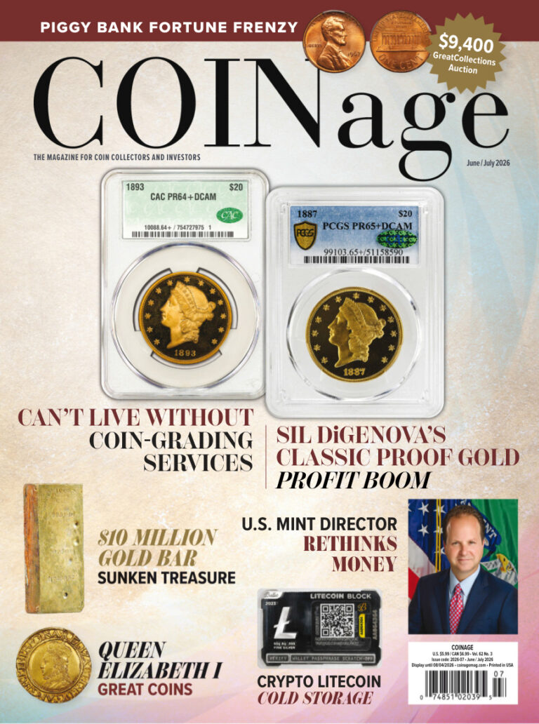 COINage JuneJuly 2026 COINage Kitap Kapağı
