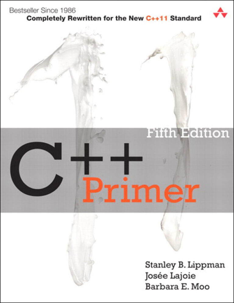 C Primer 5th Edition Stanley Lippman Kitap Kapağı