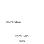 Cabeza Caliente Spanish Edition Damon Suede Kitap Kapağı