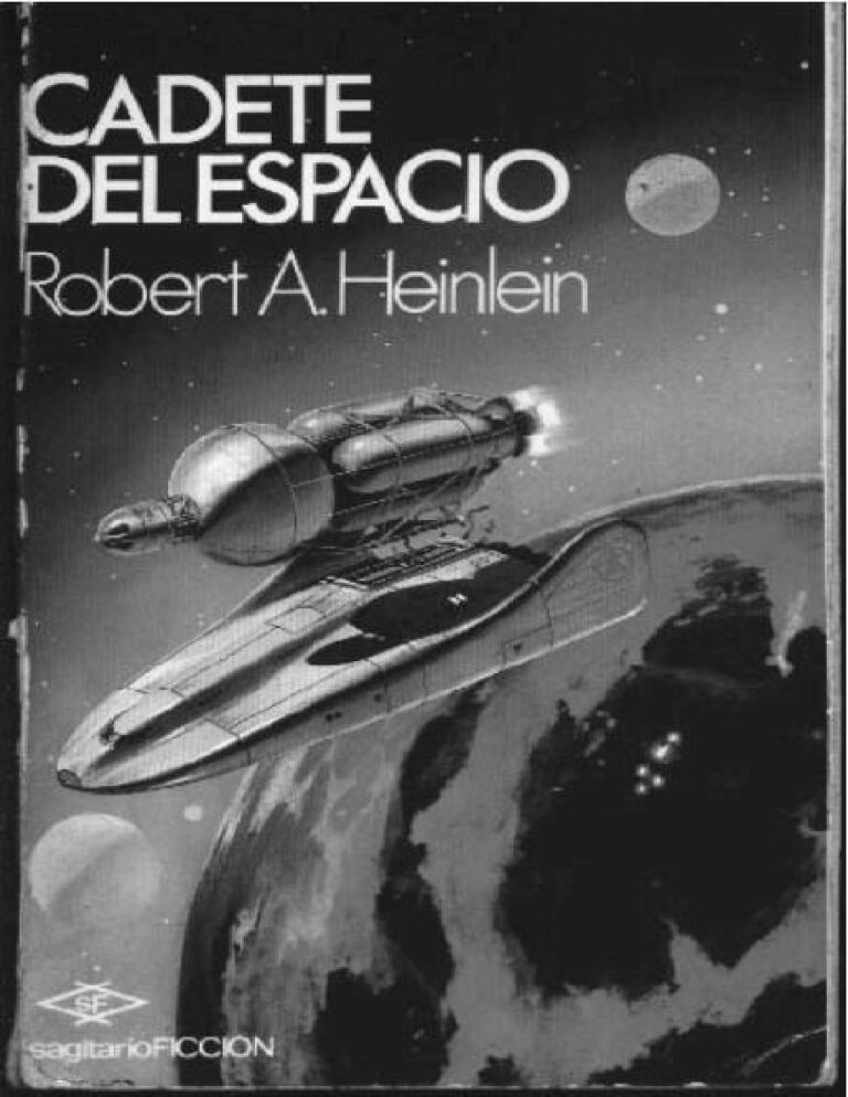 Cadete del espacio Spanish Robert Heinlein Kitap Kapağı