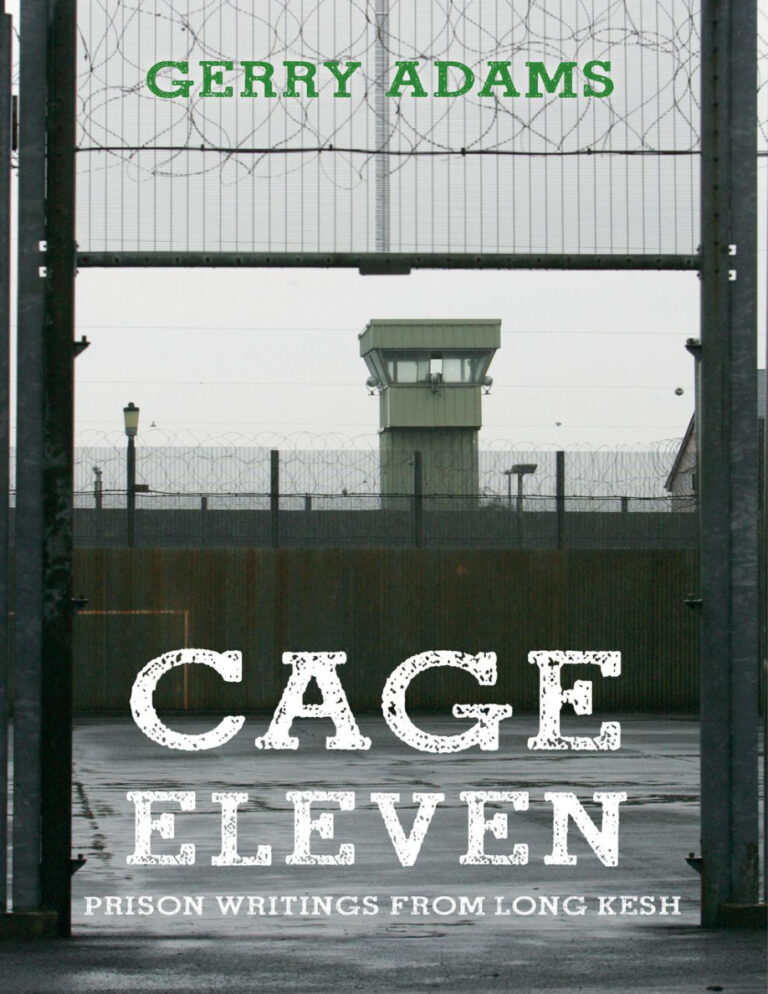 Cage Eleven Gerry Adams Kitap Kapağı