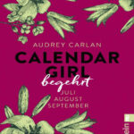 Calendar girl begehrt German Edition Audrey Carlan Kitap Kapağı