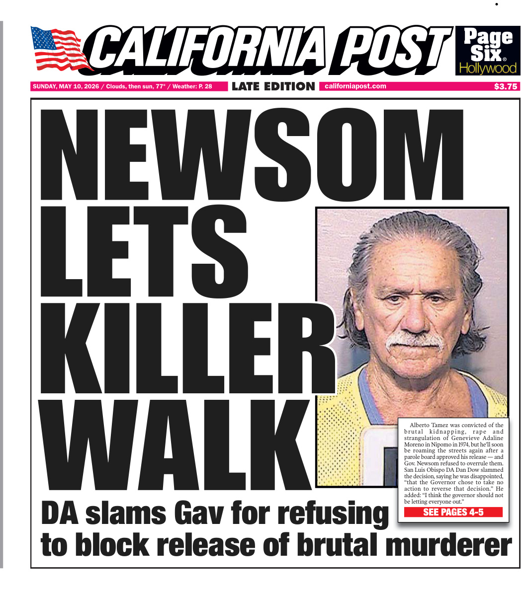 California Post 10 May 2026 California Post Kitap Kapağı
