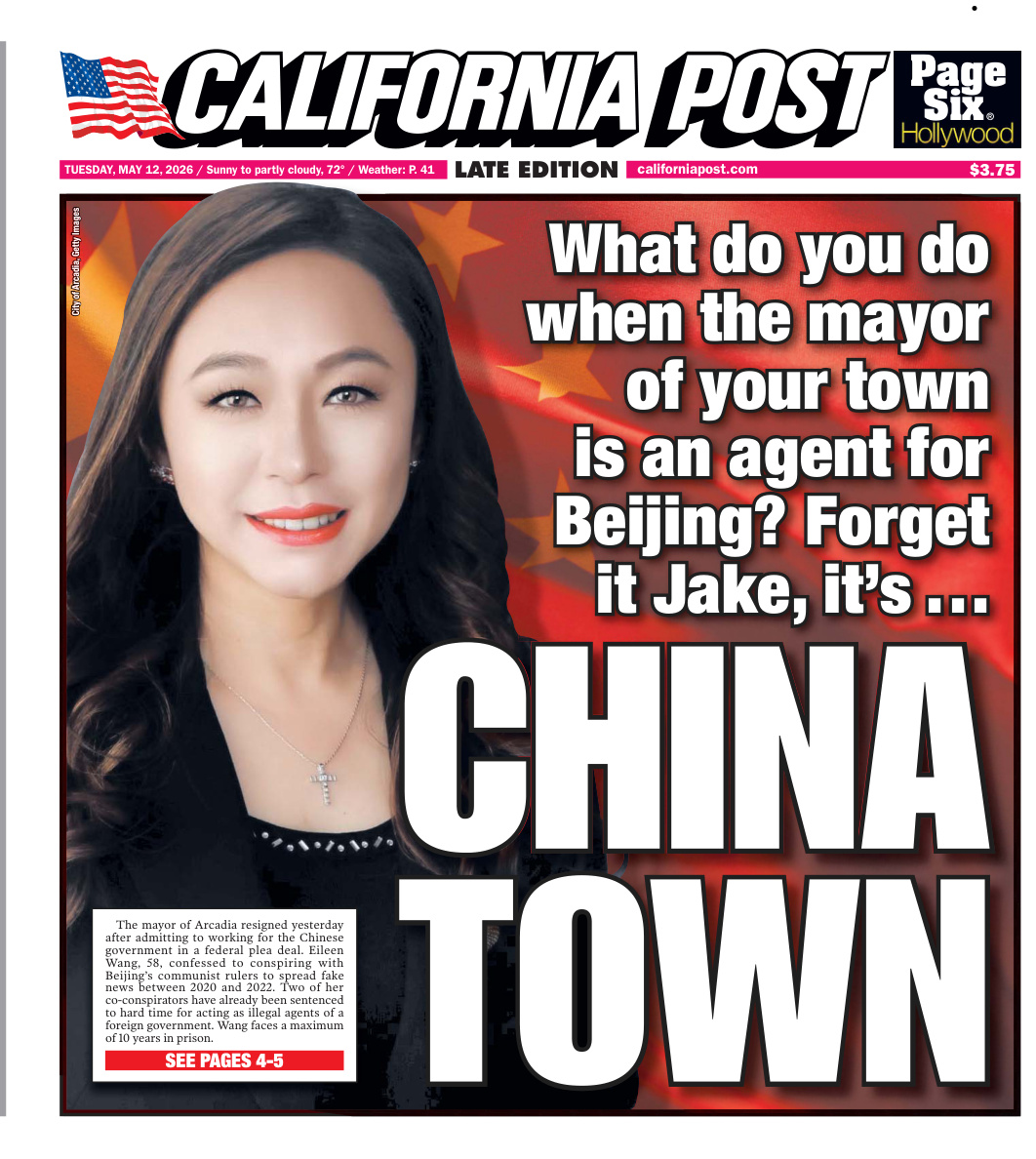 California Post 12 May 2026 California Post Kitap Kapağı