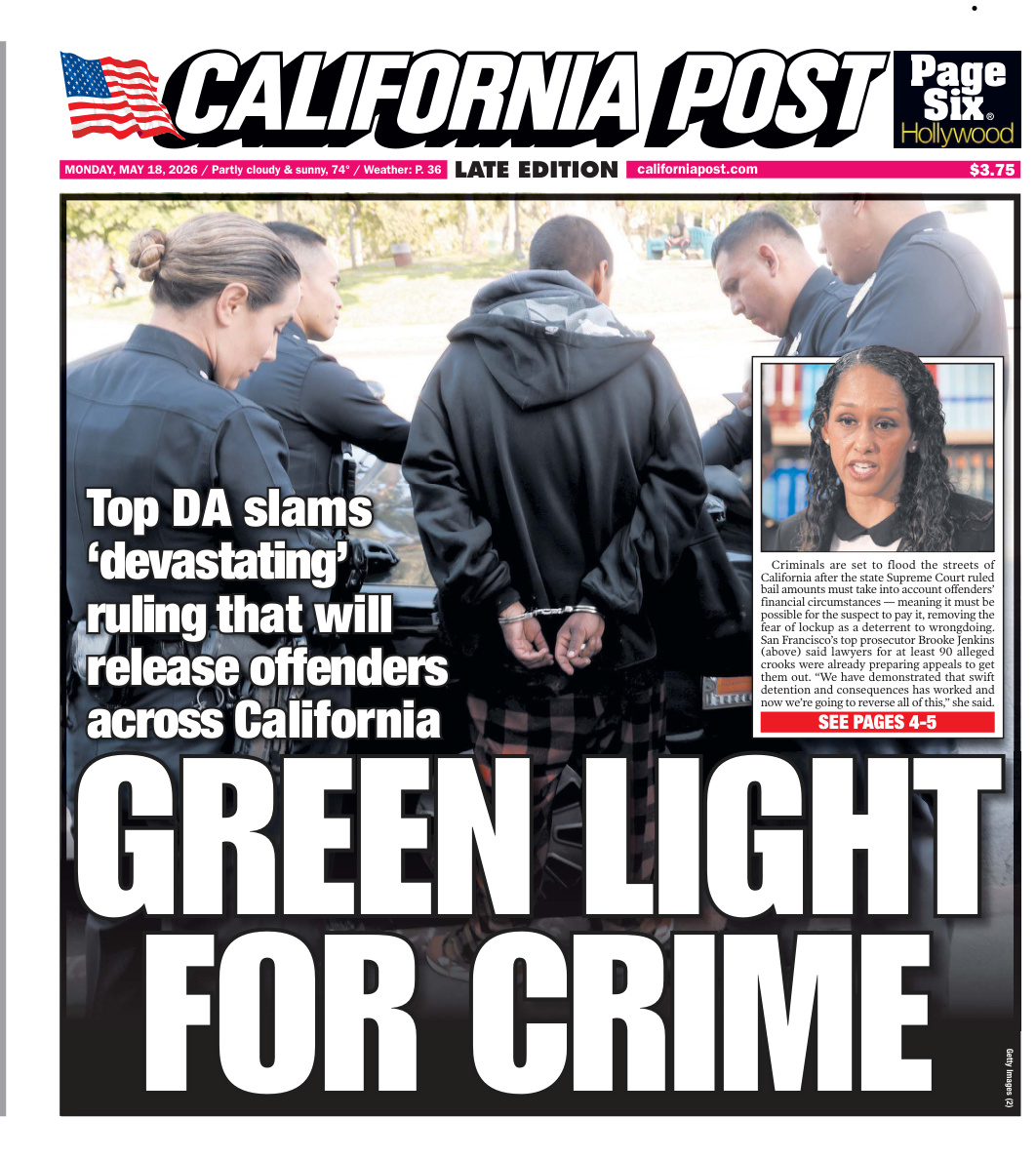 California Post 18 May 2026 California Post Kitap Kapağı
