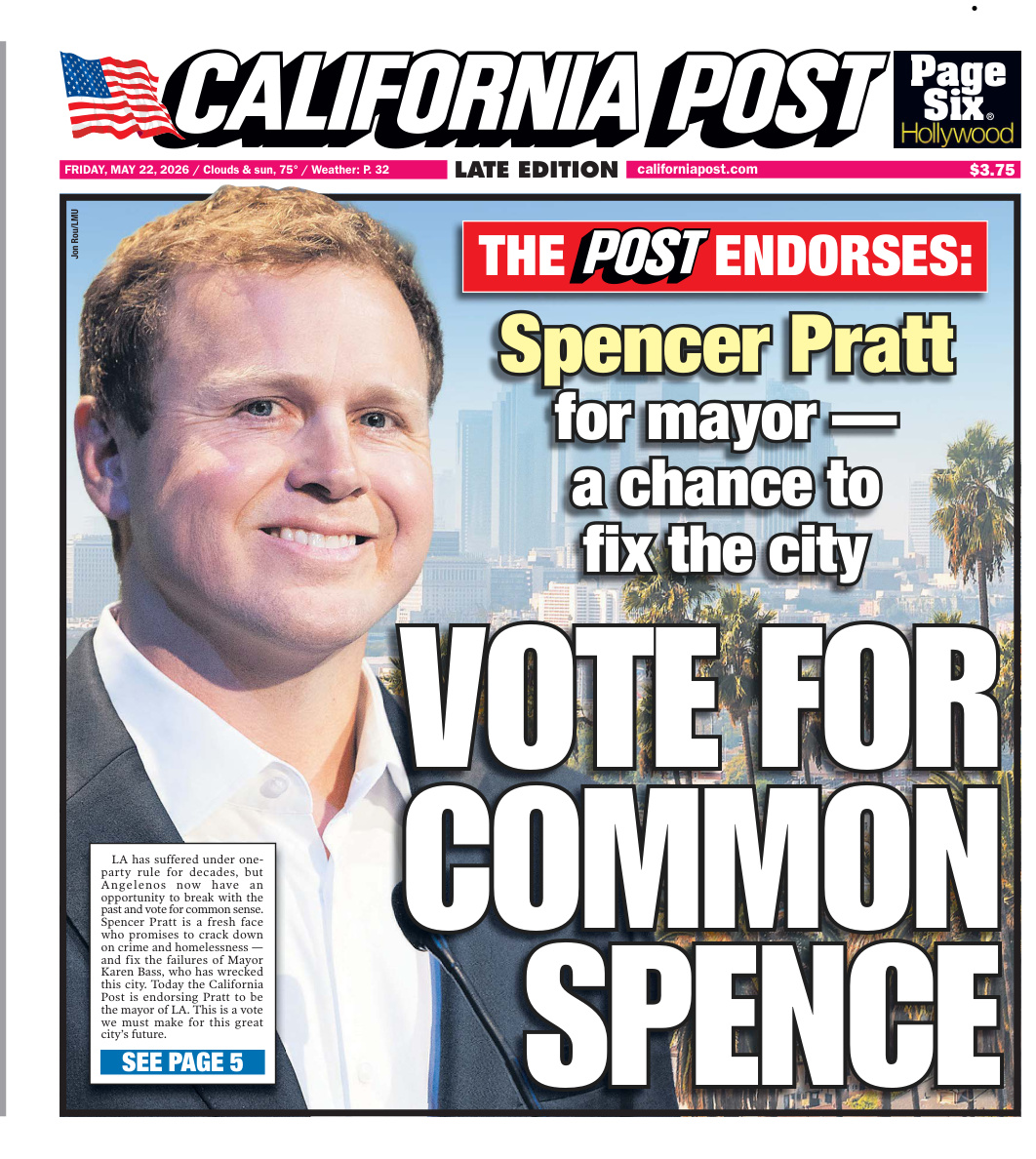 California Post 22 May 2026 California Post Kitap Kapağı