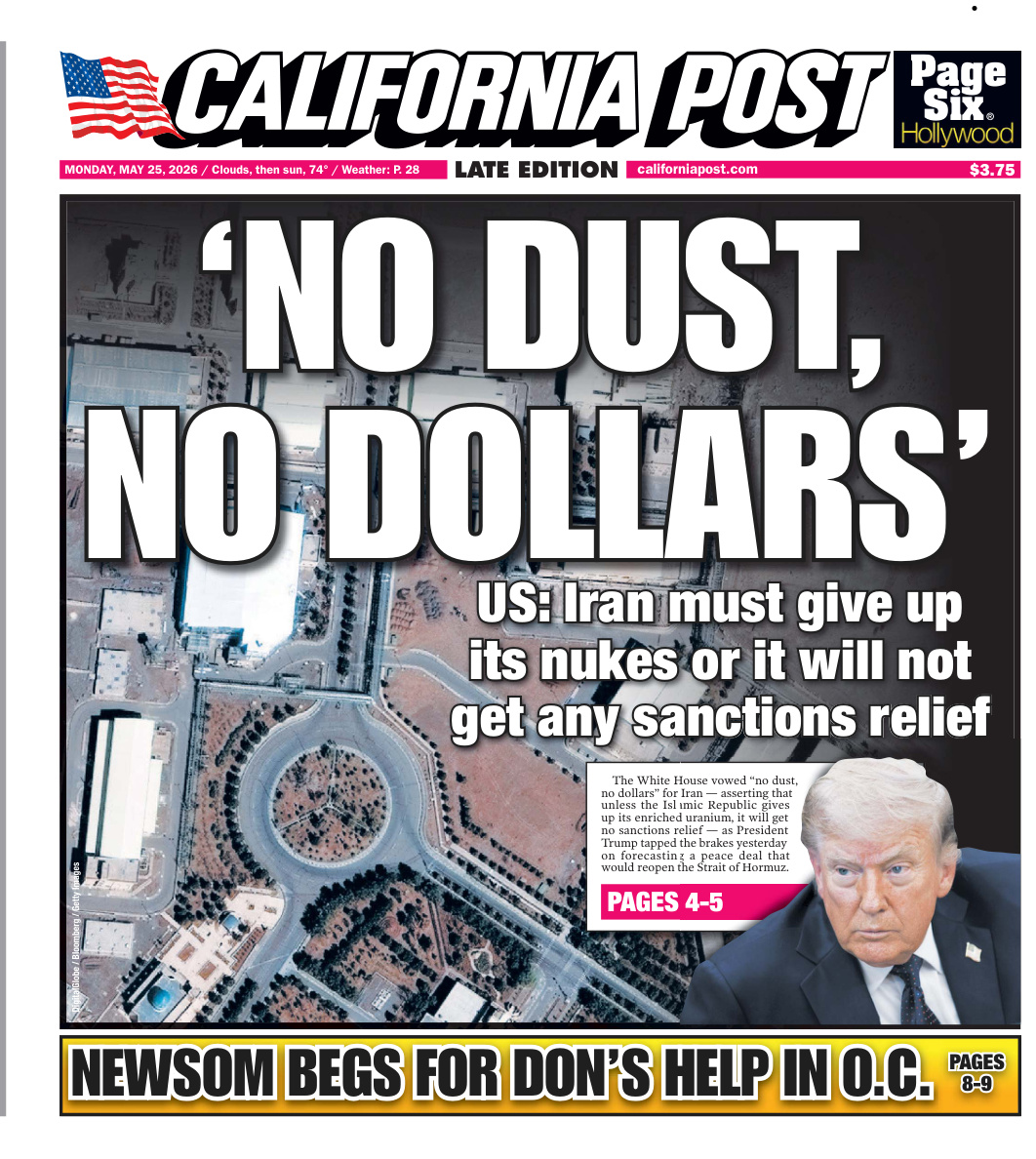 California Post 25 May 2026 California Post Kitap Kapağı
