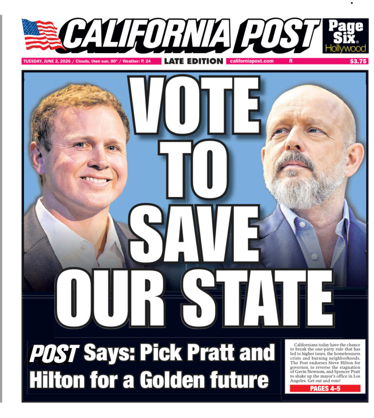 California Post June 02 2026 California Post Kitap Kapağı
