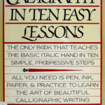 Calligraphy in Ten Easy Lessons Eleanor Winters Kitap Kapağı