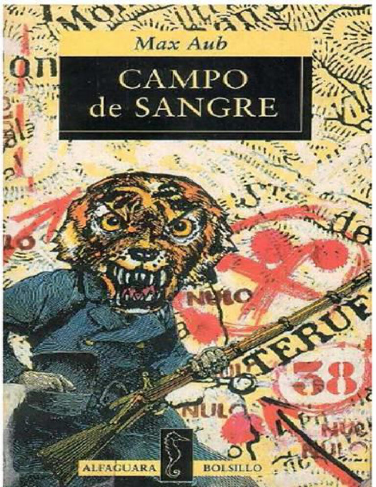 Campo de Sangre Spanish Aub Max Kitap Kapağı