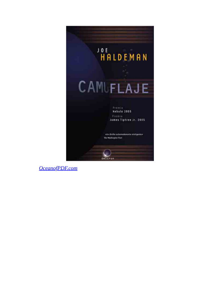 Camuflaje Haldeman Joe Kitap Kapağı