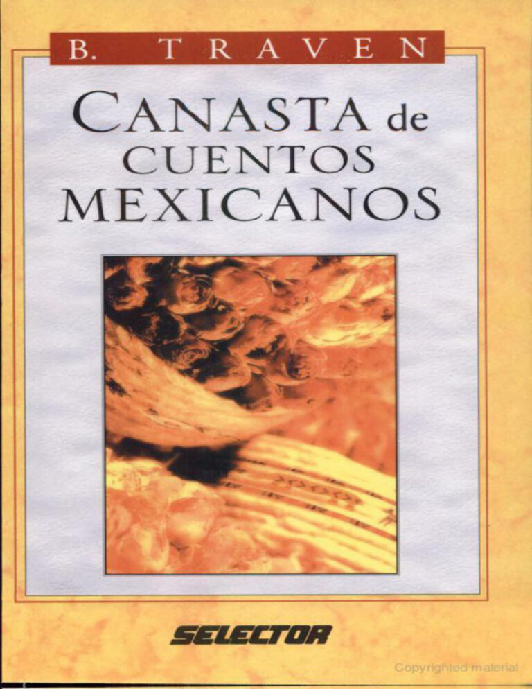 Canasta de Cuentos Mexicanos Spanish Traven B Kitap Kapağı