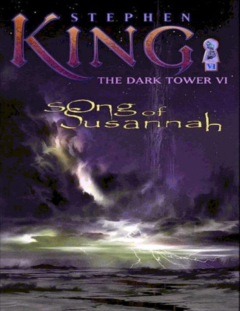 Cancion de Susannah King Stephen Kitap Kapağı